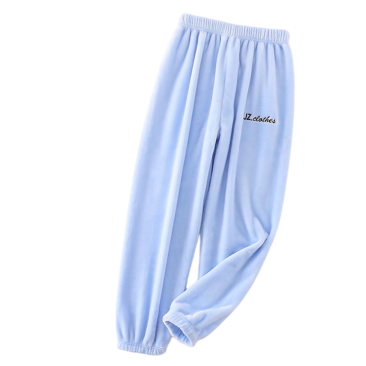 Homgro Women's Fuzzy Pajama Pants Soft Flannel Fleece High Waisted