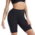 thumbnail image 1 of Homgro Women's Shaper Shorts Shapewear Panties Padded Seamless Tummy Control Underwear Panties Shaping Boyshorts Slip Shorts Slimming Hip Enhancer Black Medium, 1 of 4