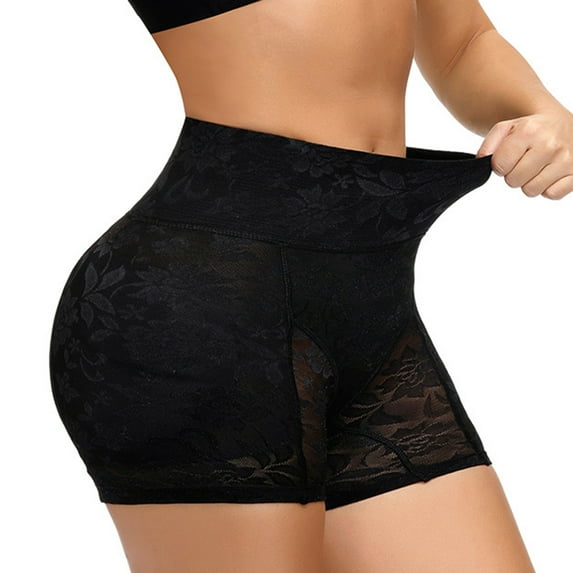 Defitshape Women's Soft Shapewear Shorts Breathable Shaper Shorts Spandex Autumn Comfy Thin Shapewear Underwear Black 12