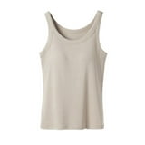 Defitshape Women's Soft Sleeveless Tank Tops Workout Racerback Ribbed ...