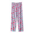 thumbnail image 1 of Defitshape Women's Summer Pajama Capri Pants Pj Bottoms Soft Printed Mid Rise Comfy Stretch Sleeping Thin Sleepwear Style3 X-Large, 1 of 1