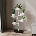 thumbnail image 1 of Homhougo 5 Tier Plant Stand, Metal Flower Pot Shelf Holder Clearance, Outdoor Display Rack Flower Pot Stand for Multiple Plants for Patio Garden Balcony Living Room Bedroom, 1 of 6