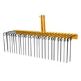 thumbnail image 1 of Homhougo-60 Inch Pine Straw Rake, 3 Point Hitch Landscape Rake Attaches to Cat 0 Cat 1, Dethatcher Rake for Tractor, 1 of 6