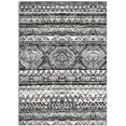 thumbnail image 1 of Homhougo 8x10 Large Boho Area Rug, Machine Washable Stain-Resistant, Low Pile, Non-Slip Distressed Geometric Carpet for Living Room Bedroom, Black, 1 of 7