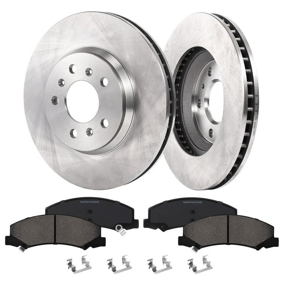 Homhougo—Front Brake Pads and Rotors Kit, Automotive Replacement Brake Kits for 2003-2017 ACCORD,2013-2018 CIVIC,2002-2004 CR-V,2016 CR-Z,2003-2011 ELEMENT,2014-2015 ILX