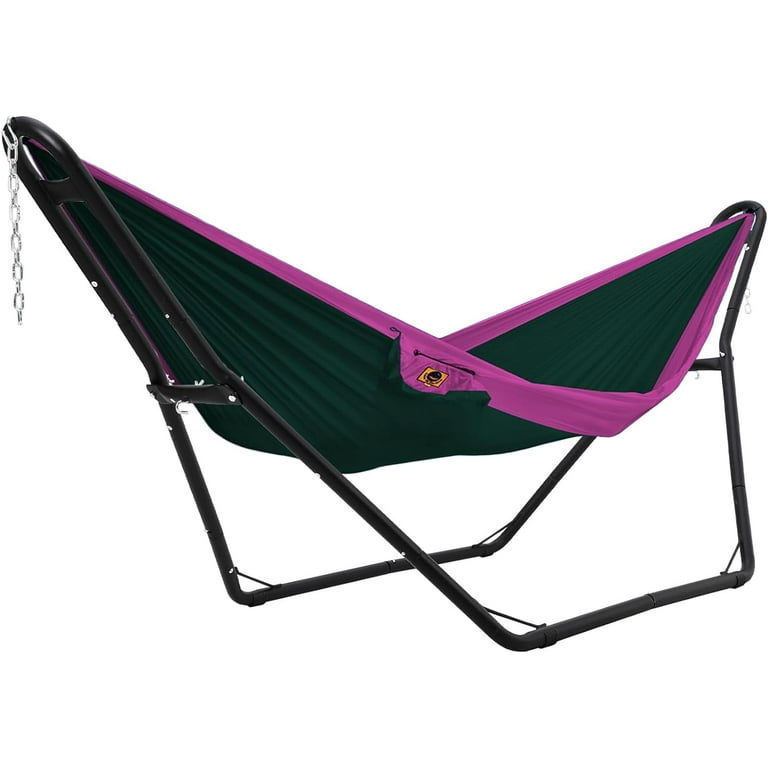 Homhougo Hammock Stand, Steel Hammock Frame Heavy Duty 550 LBS