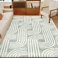 thumbnail image 1 of Homhougo- Modern Arch Pattern Carpet Rug, Washable Living Room Rug for Bedroom Office, Non Slip Design, 1 of 7