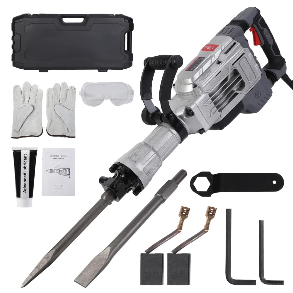 Homhougo—SDSHex JackHammer 14Amp 30Pound, 2200W Electric Jackhammer