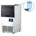 thumbnail image 1 of Homhougo Commercial Ice Maker 140lbs/24h with 22 lbs Storage 6x11 Cubes Commercial Ice Machine 110V Automatic Ice Machine, 1 of 6