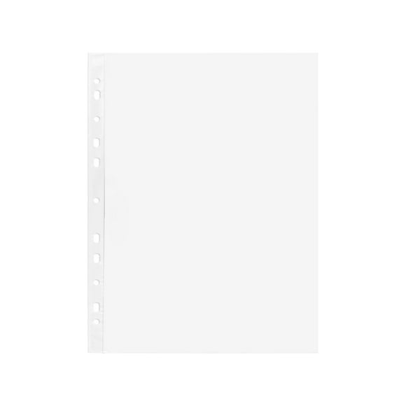 HomiTools 100PCS Sheet Protectors Heavy Duty Clear Sheet Protectors Page Protectors Plastic Sleeves Document Preservation Sleeves Letter-Size Page Protectors Clear Plastic Covers Clear