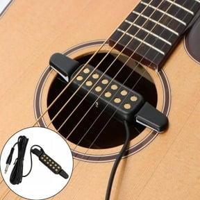 HomiTools Classic Acoustic Guitar Pickup Transducer Amplifier Guitar Pickup Soundhole Pickup Classic Acoustic Guitar Pickup Soundhole Transducer Amplifier Accessories Multi-color