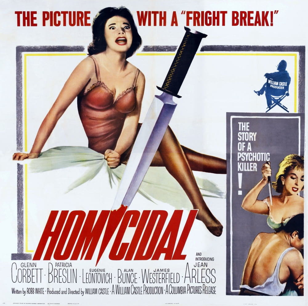 Homicidal U Canvas Art -  (28 x 22)