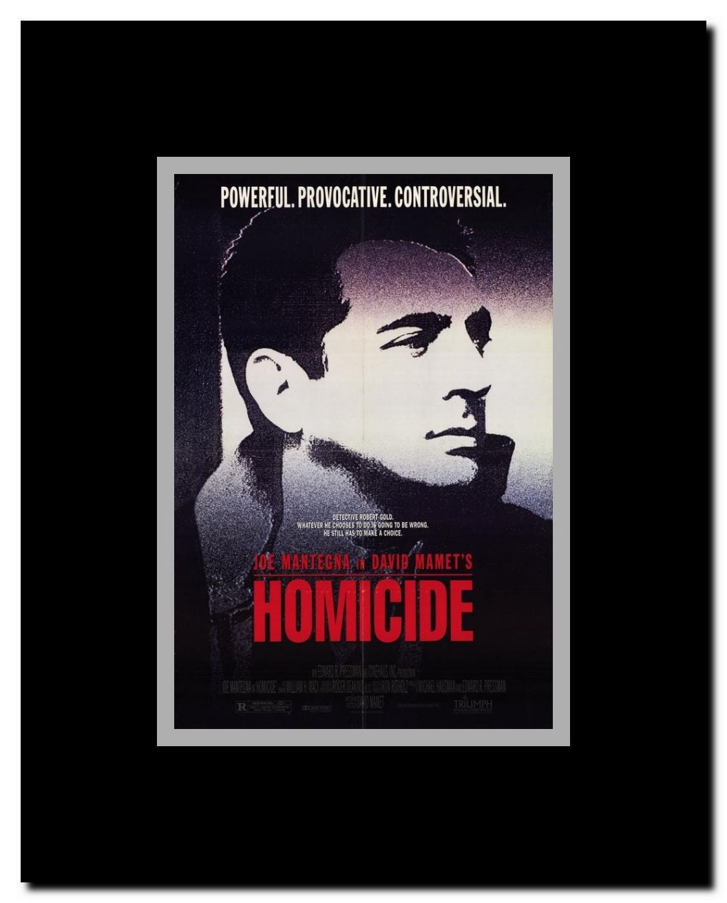 Homicide Framed Movie Poster