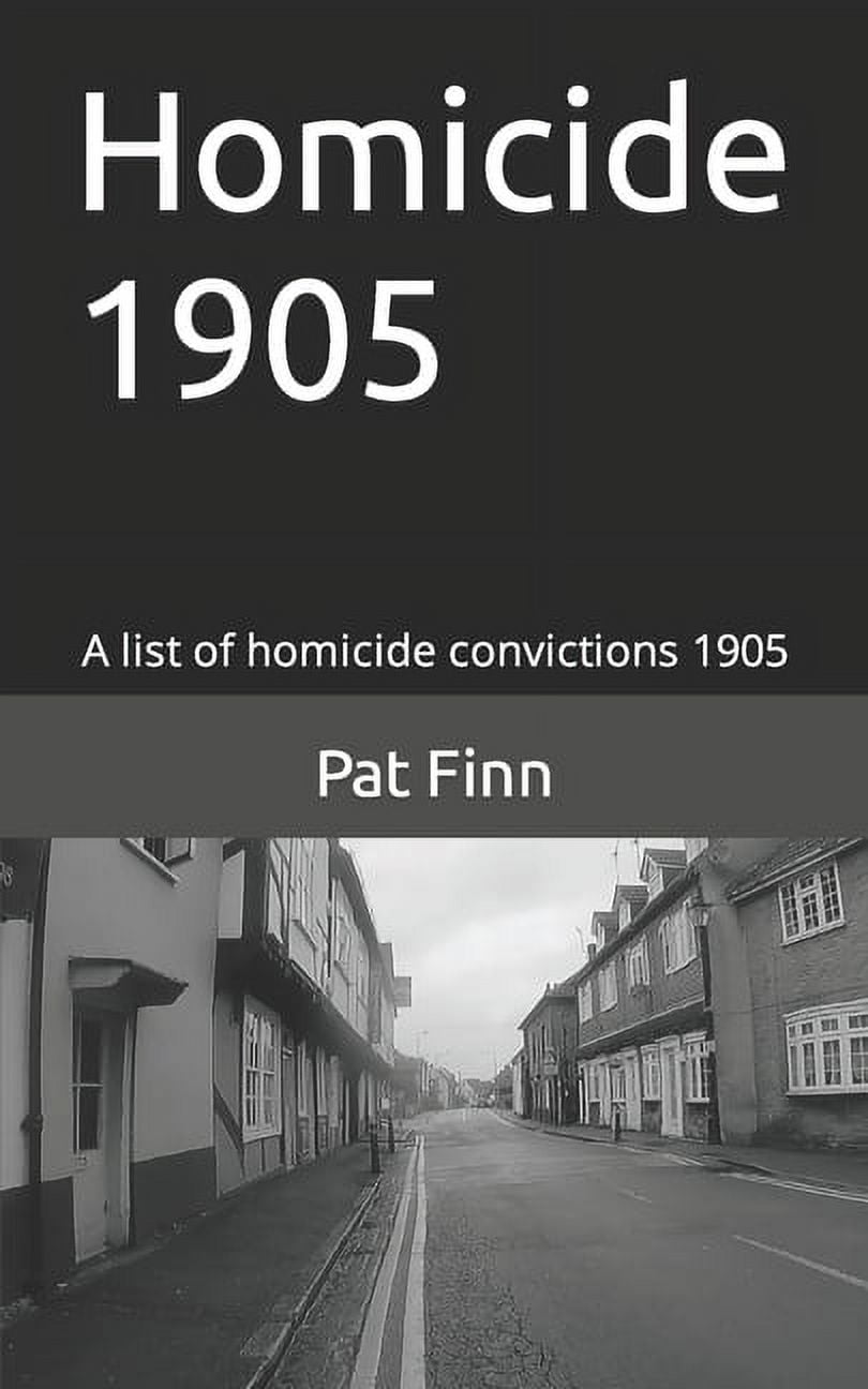 Homicide Homicide 1905, Book 8, (Paperback)