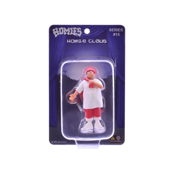 Homie Claus 1.75" Figure "Special Release" #10 Series 15 Model by Homies