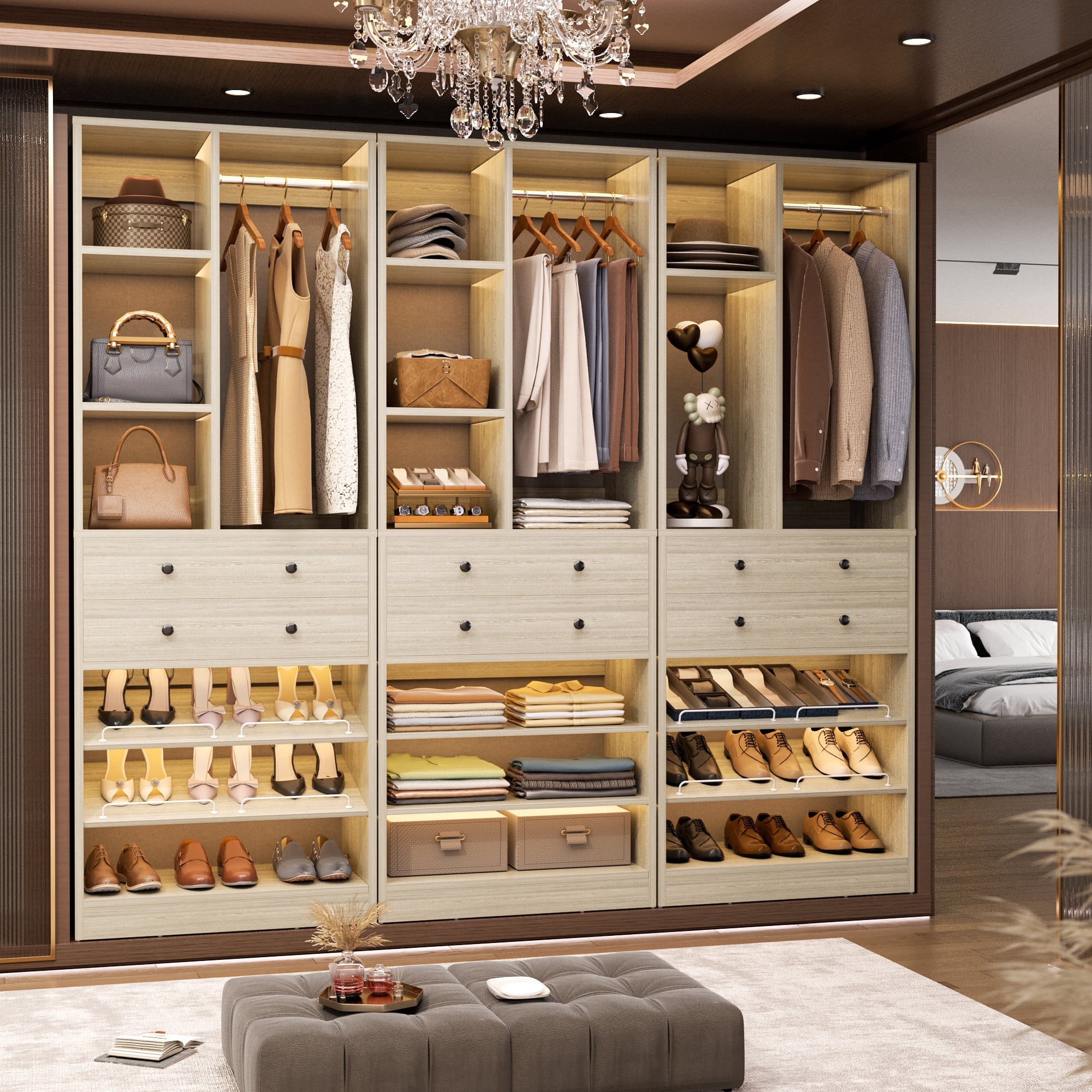 Heavy Duty Self Standing Closet Qeetex Heavy Duty Portable Closet