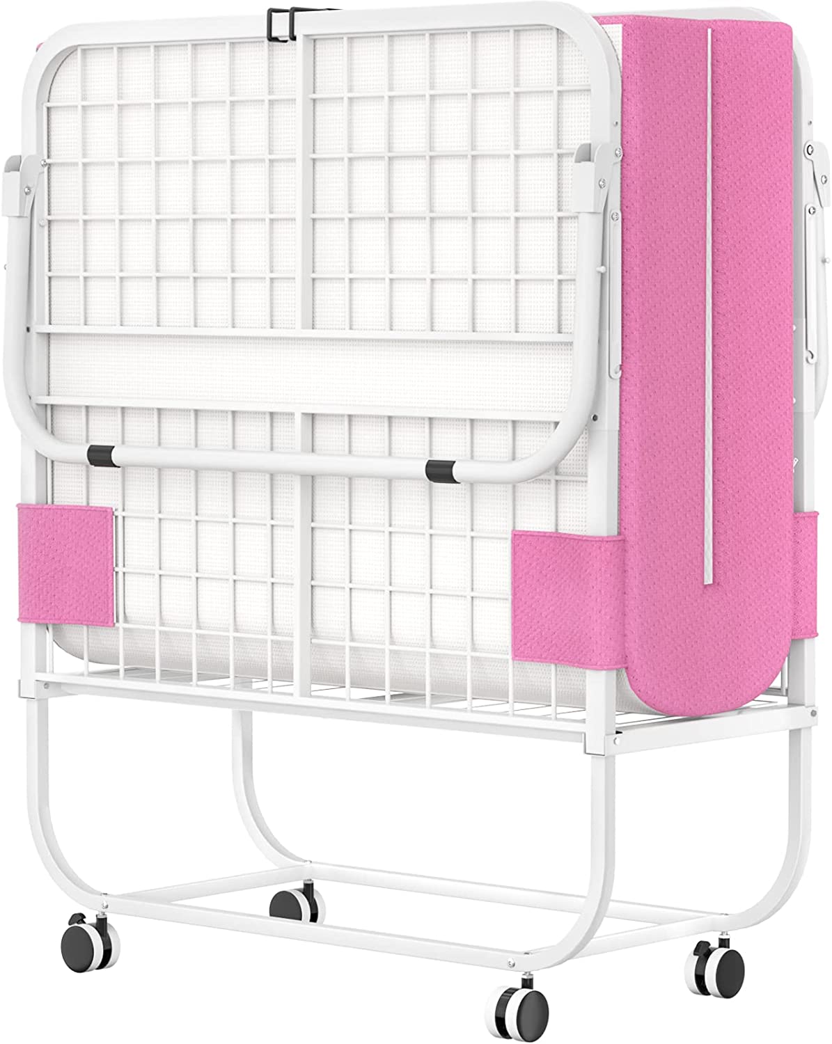 Homieasy Folding Bed with Mattress for Adults, 38 Inch Rollaway Bed