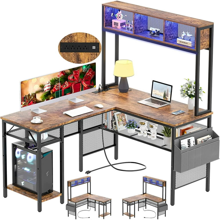 Desk with outlets and usb online