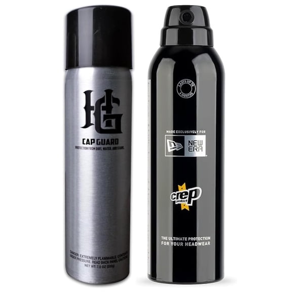 Homiegear Protect xHeadwear Protection Spray - Repel Stains from Caps & Hats (200ml) Hat & Cap Guard Spray | Clean Caps Faster & Easily | Remove Stain - Dust - Dirt - Lint - Fur