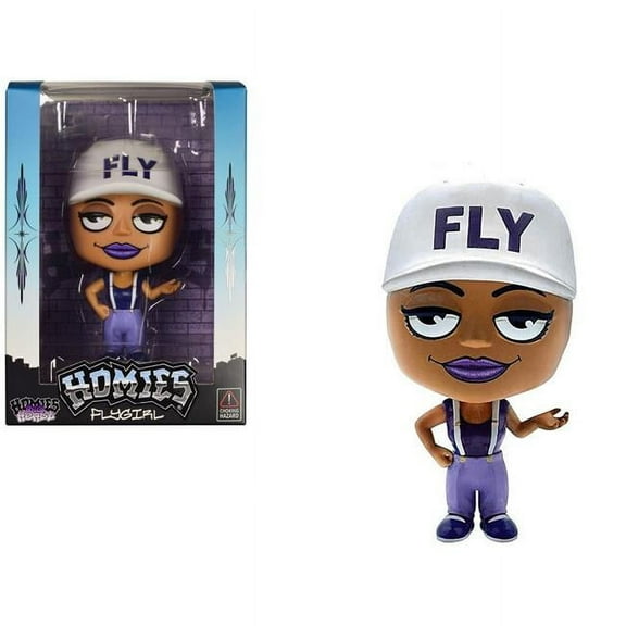 Homies 20457 Flygirl Homies Big Headz Series 3 Model 4.5 in. Figure