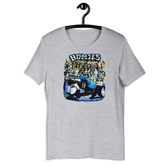 Homies Mens T-shirt Vintage Style Streetwear Unisex Tee-TH28958
