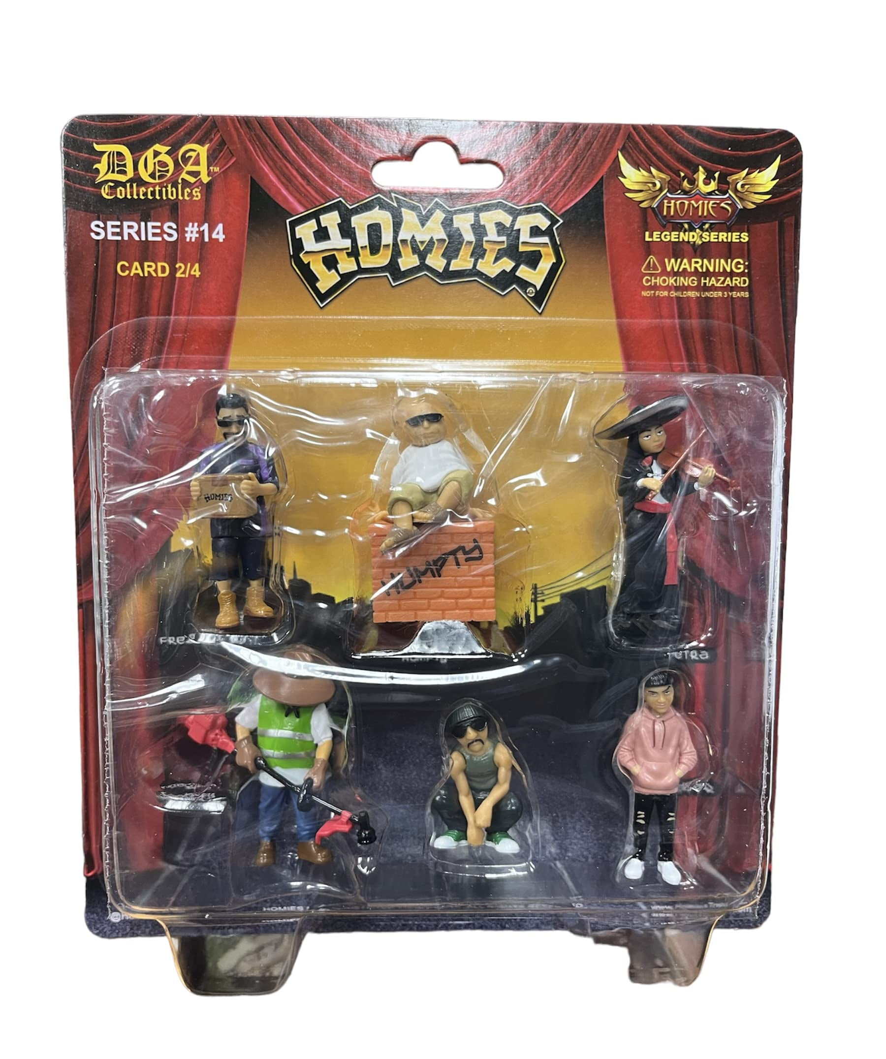 Homies Series 14 Collectible Figures Card 2 of 4
