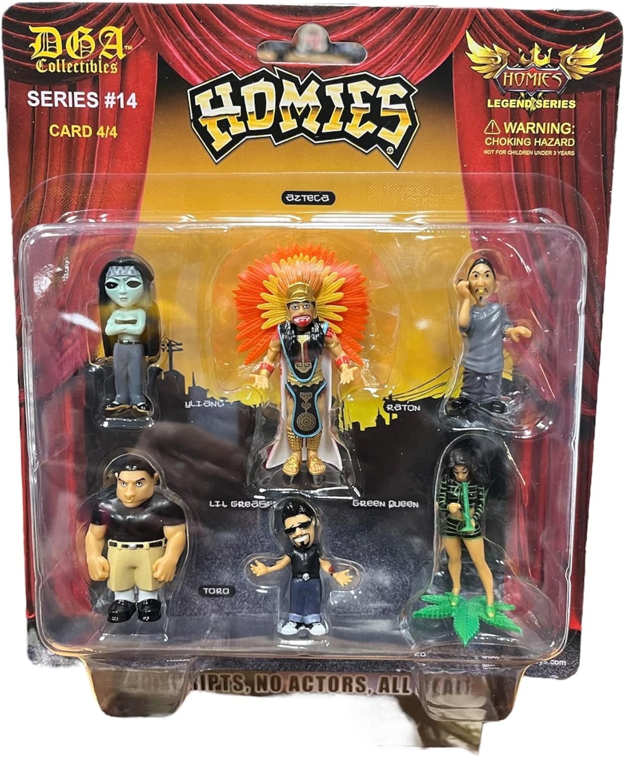 Homies Series #14 Collectible Figures Card #4 of 4 - Walmart.com