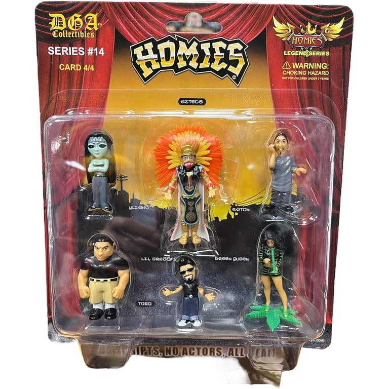 Homies Series #14 Collectible Figures Card #4 of 4 - Walmart.com