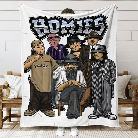 Homies Throw Blanket Gifts for Fans Lover Girls Boys Women Present Hoodie Him Bed 30"x40"