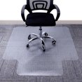 thumbnail image 1 of Wozola Office Chair Mat for Carpet - Computer Desk Chair Mat for Carpeted Floors, Easy Glide Rolling Plastic Floor Mat for Office Chair on Carpet for Work, Home, Gaming with Extended Lip,36"x48", 1 of 7