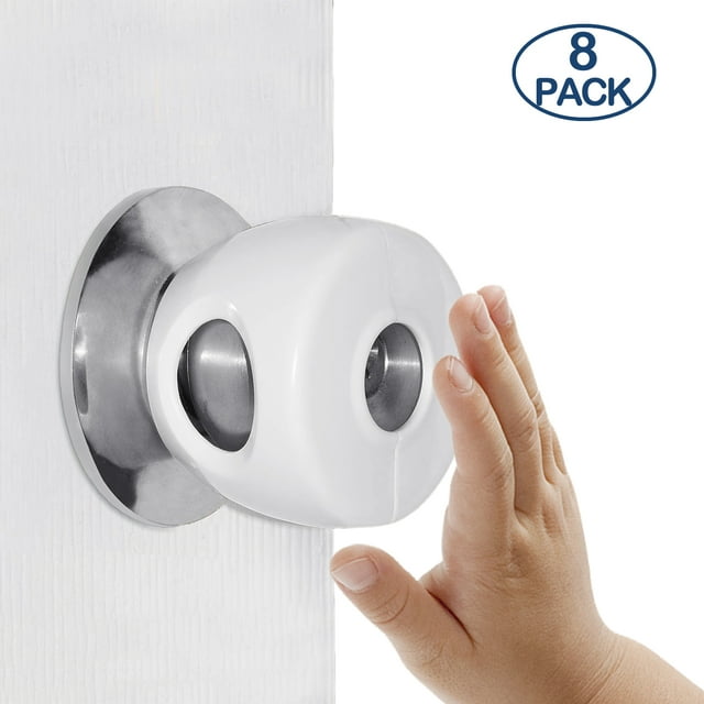 Homieway 8 Pack Child Safety Door Knob Covers, Easy Install, No Tools