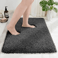 thumbnail image 1 of Homieway Dark Green Bathroom Rugs Mat, Soft Absorbent Microfiber Bath Rugs, Non Slip, Machine Washable Bath Mats for Bathroom Floor, Tub and Shower, Home Decor Accessories, 20" × 32", 1 of 7