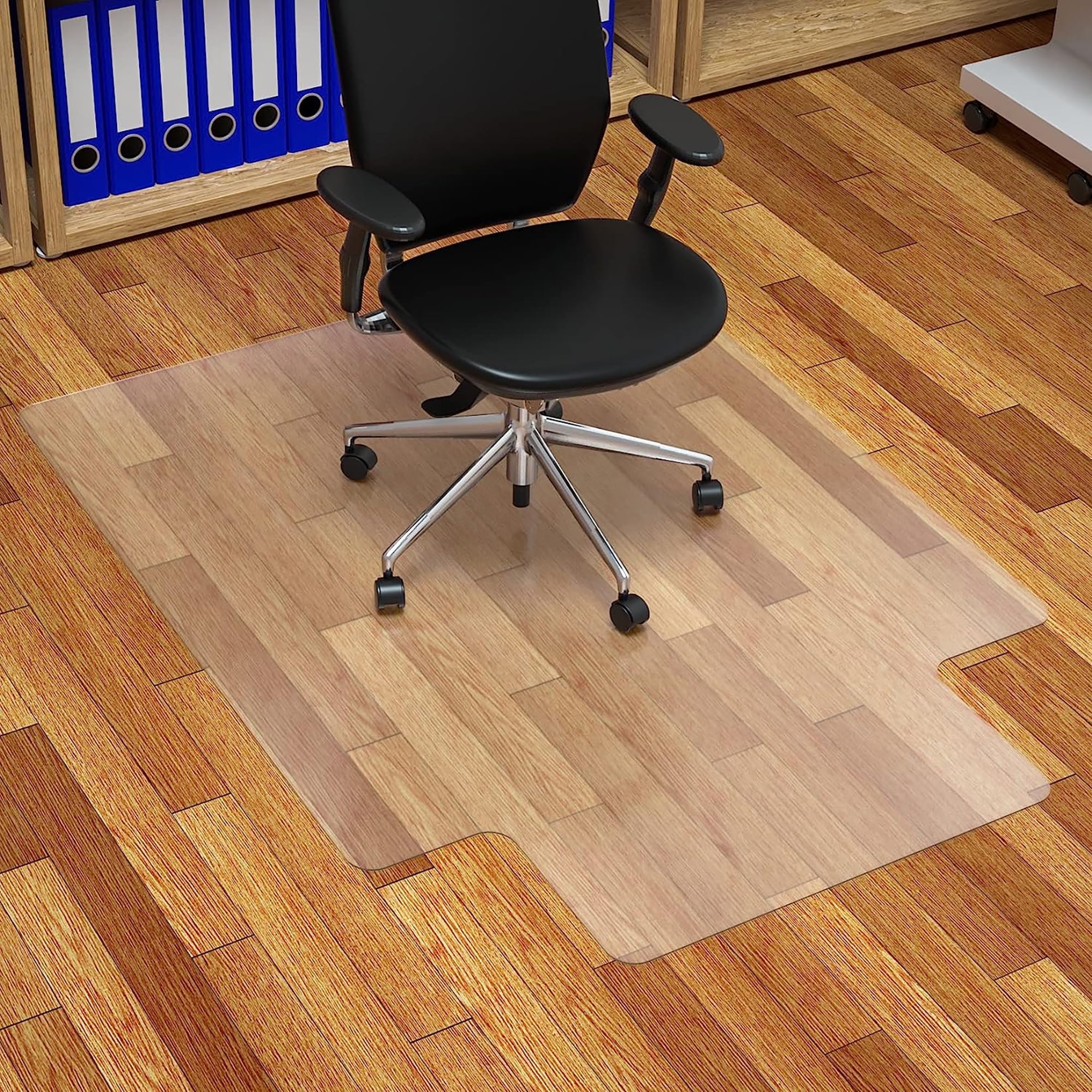 Homieway Office Chair Mat for Hardwood Floor Computer Desk Chair Mat for Hard Floors Clear Floor Protector Mat for Office Home 48 x 36 Walmart Business Supplies