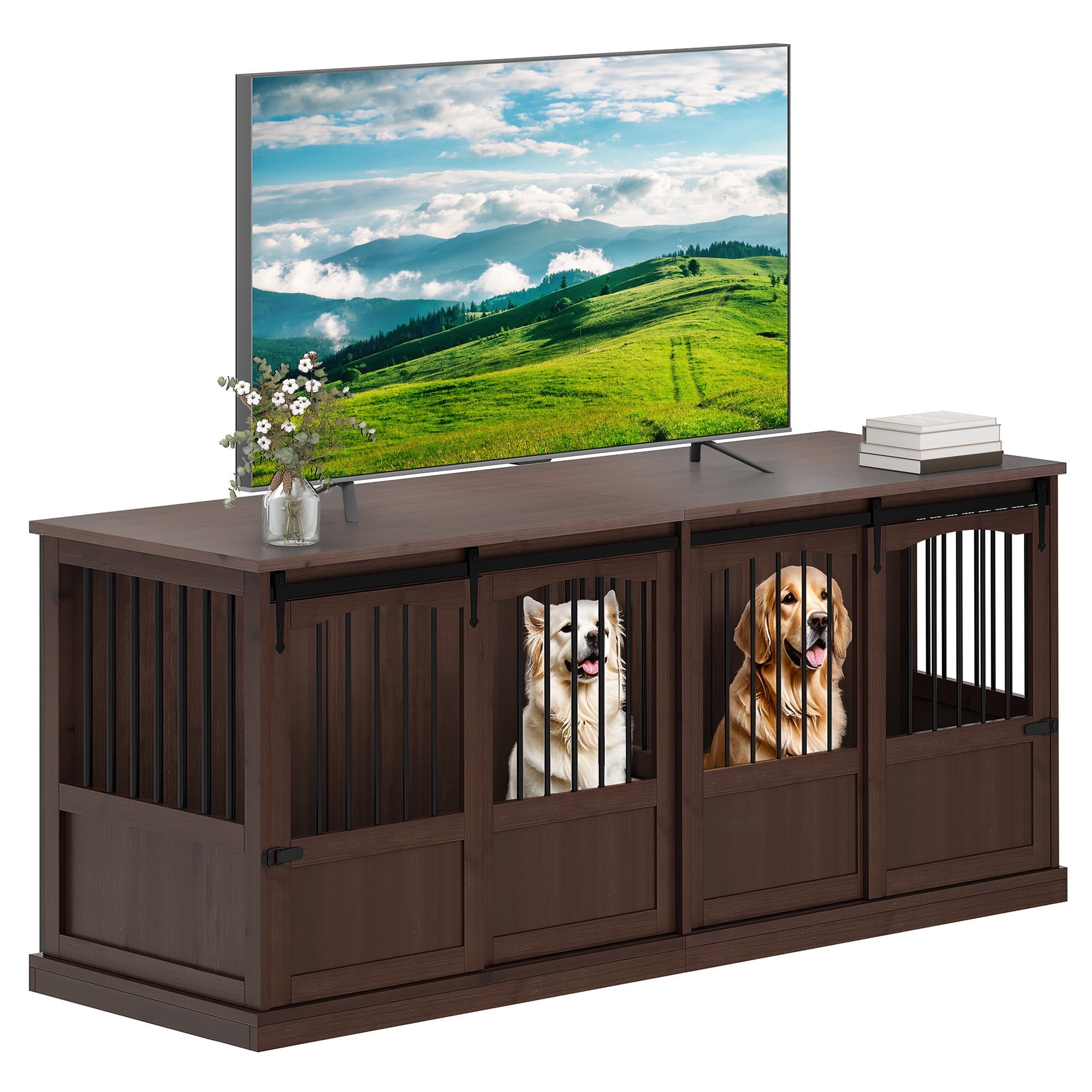 Dog woodページ７０個 Homiflex-70-86-Inch-Double-Dog