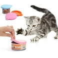 thumbnail image 1 of Homirary Silicone Pet Food Can Lids, Universal Pet Food Can Lids (2 Pack), 1 of 7