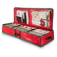 thumbnail image 1 of Homirary Wrapping Paper Storage Containers - Gift Wrap Organizer, Christmas Wrapping Paper & Holiday Accessories Storage Box, 1pc, Red, 1 of 8