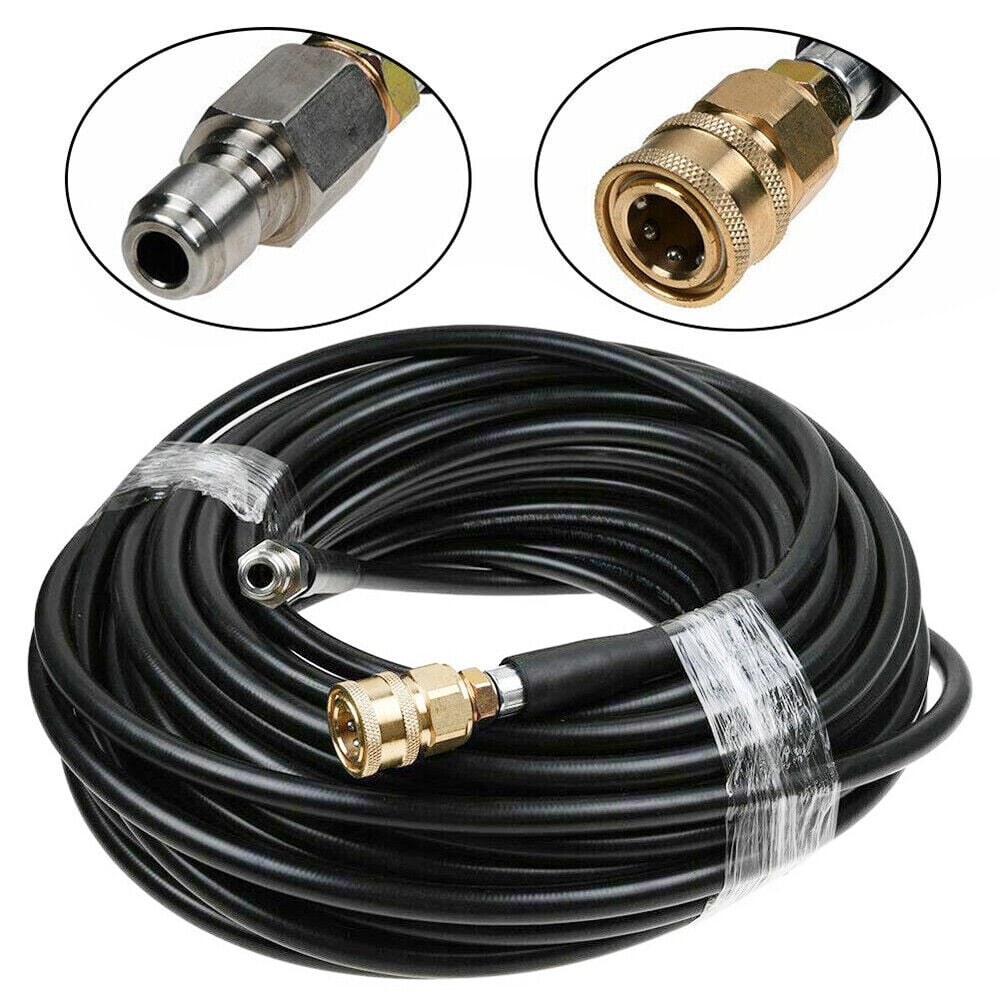 Homitt 15M 5800PSI Replacement High Pressure Power Washer Hose 3/8" Power Washer Extension Hose
