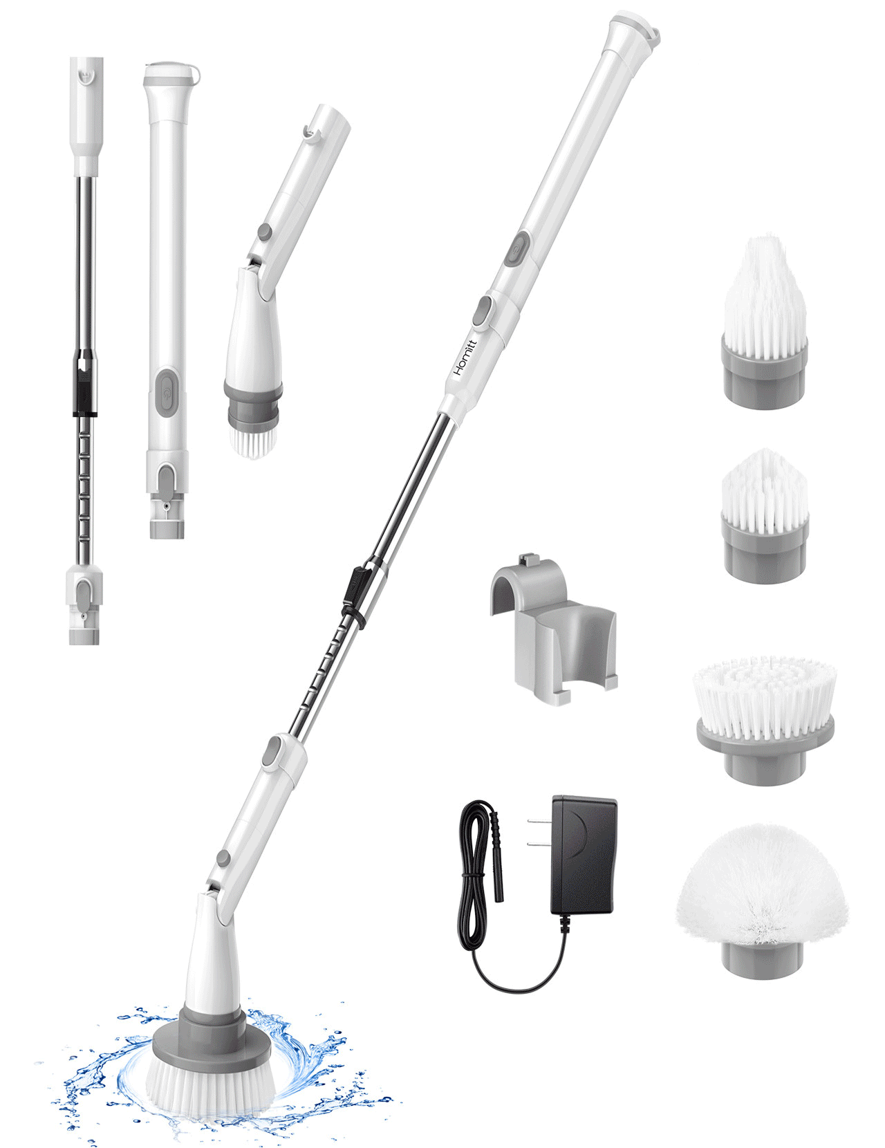 Homitt electric spin scrubber deals
