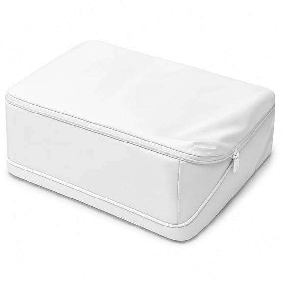 Homivra 2026 New 400 Thread Count _ Zipper Fitted Sheet 1 Piece _ 14 Inch Deep Pocket _ Extra Soft & 100% Egyptian Cotton Bed Mattress Cover & Protectors with Zip Fastening _ White Solid,Twin Size.