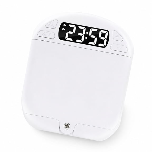 Homivra Vibrating Alarm Clock Pillow Bed Shaker Digital Display Battery Operated