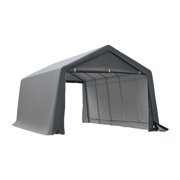 Homiyad 12x20 Carport Canopy, Heavy-Duty Waterproof Shelter, Reliable Protection for Vehicles