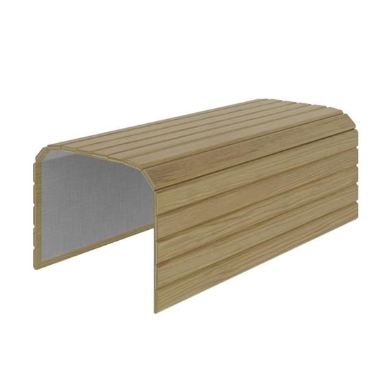 Homlando WOODEN-OVERLAY-44-CM-OAK 17.32 x 15.75 in. Wooden Overlay for Furniture, Oak
