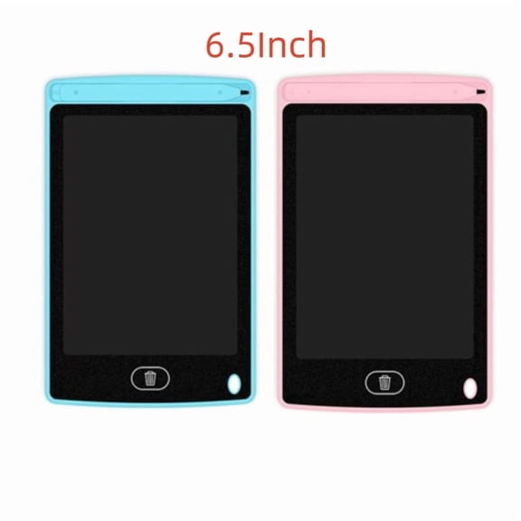 Homlyo 6.5" LCD Writing Tablet, Colorful Screen Digital Drawing & Note Pad, One-Touch Erase, Lock Function, Portable Electronic Doodle Board