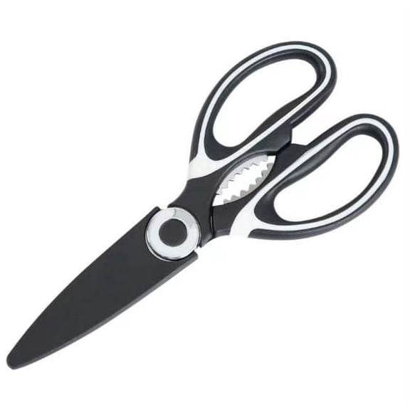 Homlyo Kitchen Scissors Kitchen Shears All Purpose Heavy Duty Dishwasher Safe Multipurpose Utility Sharp Scissors for Food, Meat, poultry, Vegetable