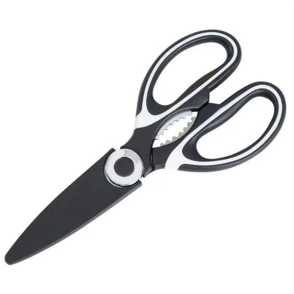 Homlyo Kitchen Scissors Kitchen Shears All Purpose Heavy Duty Dishwasher Safe Multipurpose Utility Sharp Scissors for Food, Meat, poultry, Vegetable