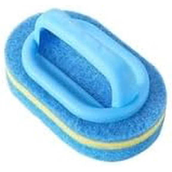 Homlyo Magic Cleaning Sponge for Kitchen,Shower Cleaner Brush,Multi Function Handheld Cleaning Sponge Brush with Comfortable Handle for Bathroom Kitchen Bathtub Toilet Cleaner