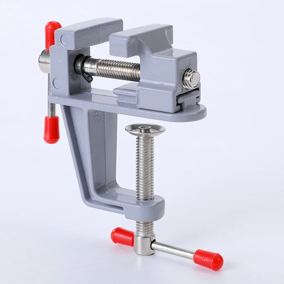 Homlyo Mini Jeweler Table Clamp Small Hobby Bench Vice Jewelers Hobby Clamps Craft Table Repair Tool Portable Work Bench Vise