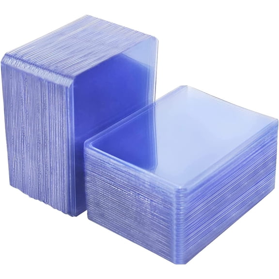 Homlyo Trading Card Penny Sleeves.40PCS Clear Thick Plastic Trading Card Sleeves for Top Loaders.Baseball Card. Sports Cards. Yugioh. Pokemon CardCredit Card(4 x 3 Inch)