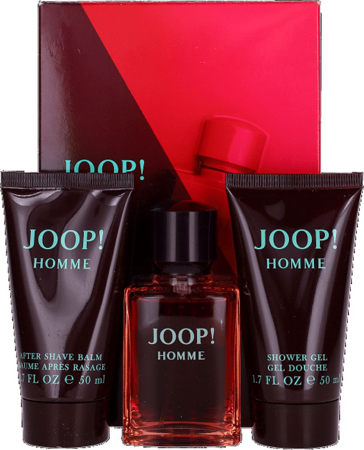 Homme By Joop! For Men Set Eau De Toilette + After Shave Balm + Shower
