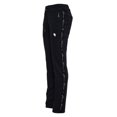 thumbnail image 1 of Homme + Femme Men's Signature Track Jogger Sweatpants (Small, Black), 1 of 6